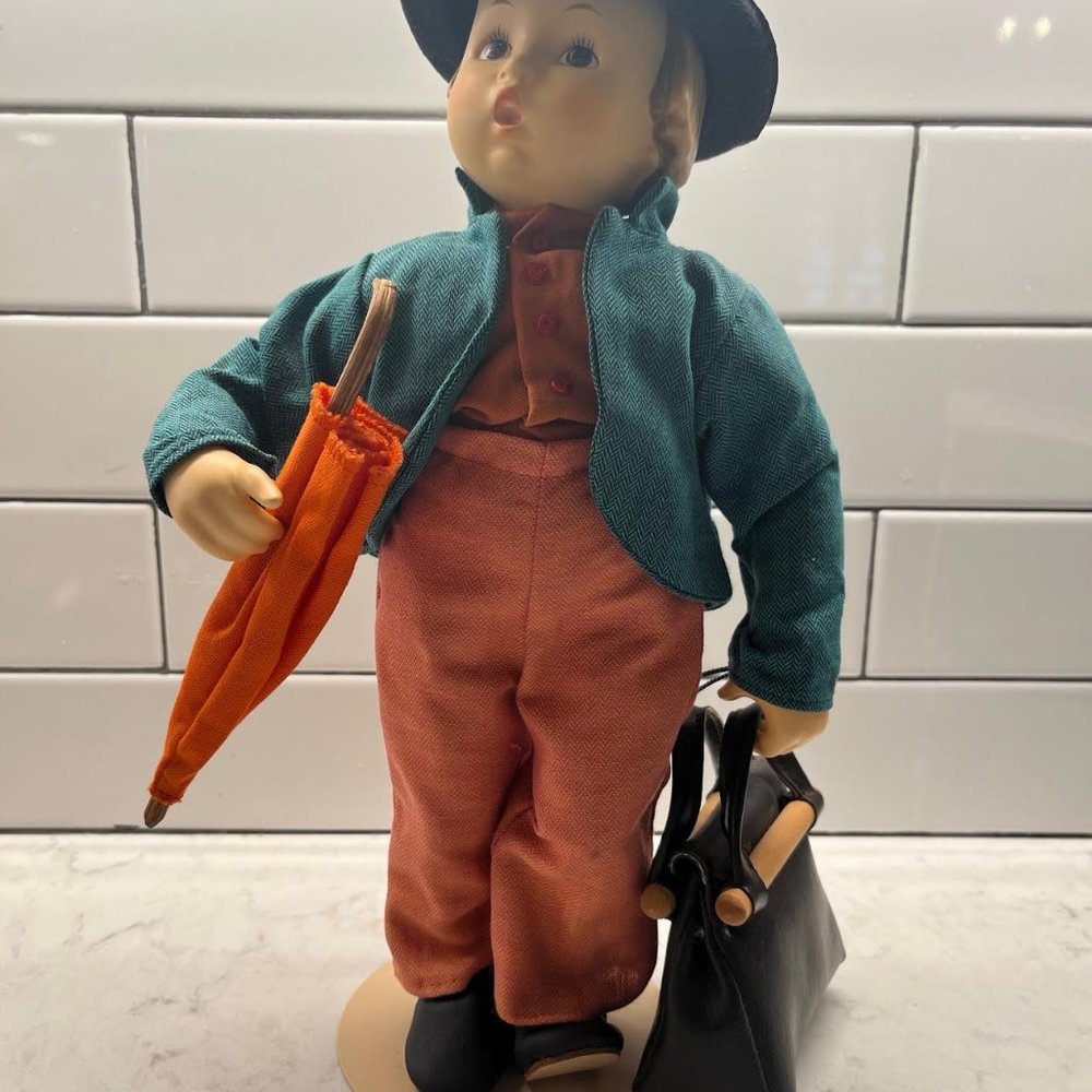 Danbury Mint Hummel Doll - "Merry Wanderer" (14")